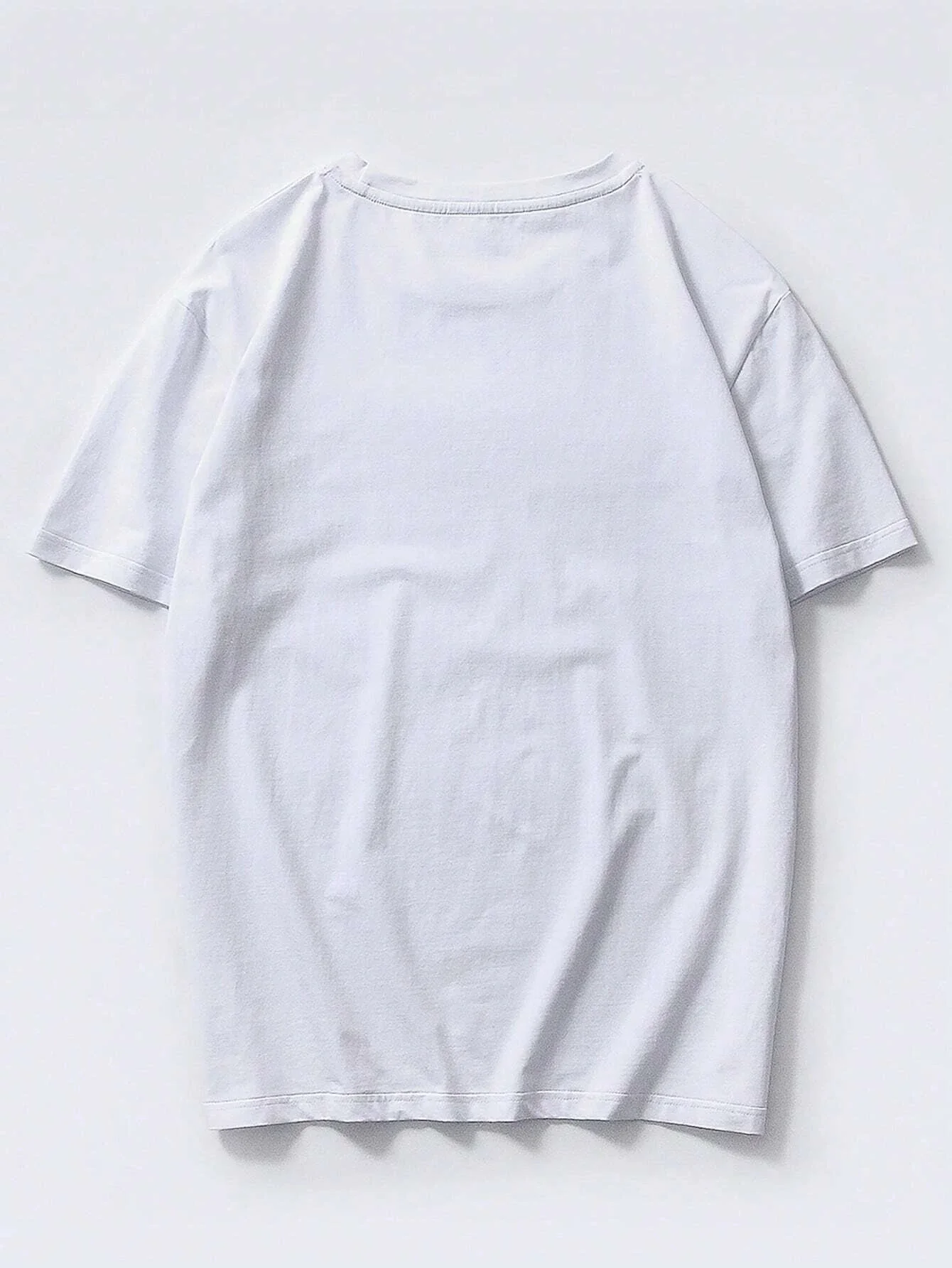 Men Cotton Loose Short Sleeved T-shirt - Uniqwear
