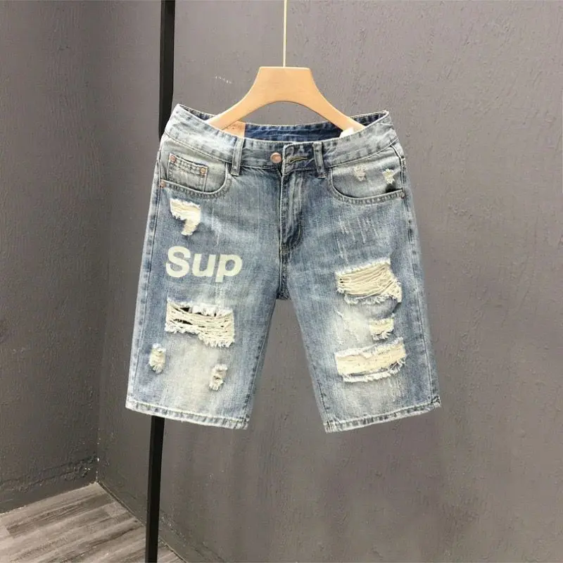Vintage Men's Summer Denim Shorts - Uniqwear