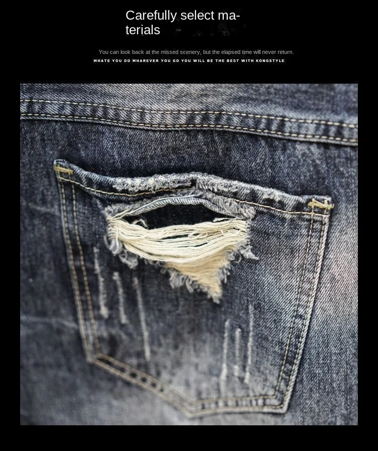 Vintage Men's Summer Denim Shorts - Uniqwear