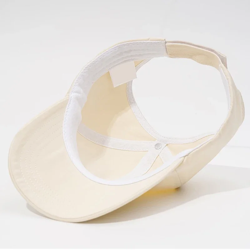 Summer Long Brim Sunhat Women Ponytail Caps Hat - Uniqwear