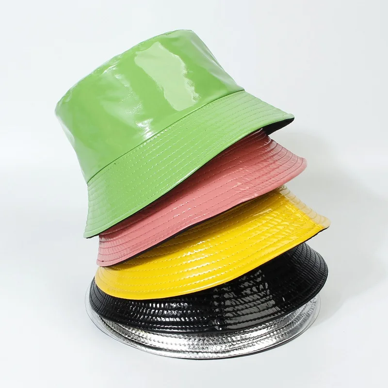 Fashion Shiny Hip-Hop Bucket Hat for Women Men - Uniqwear