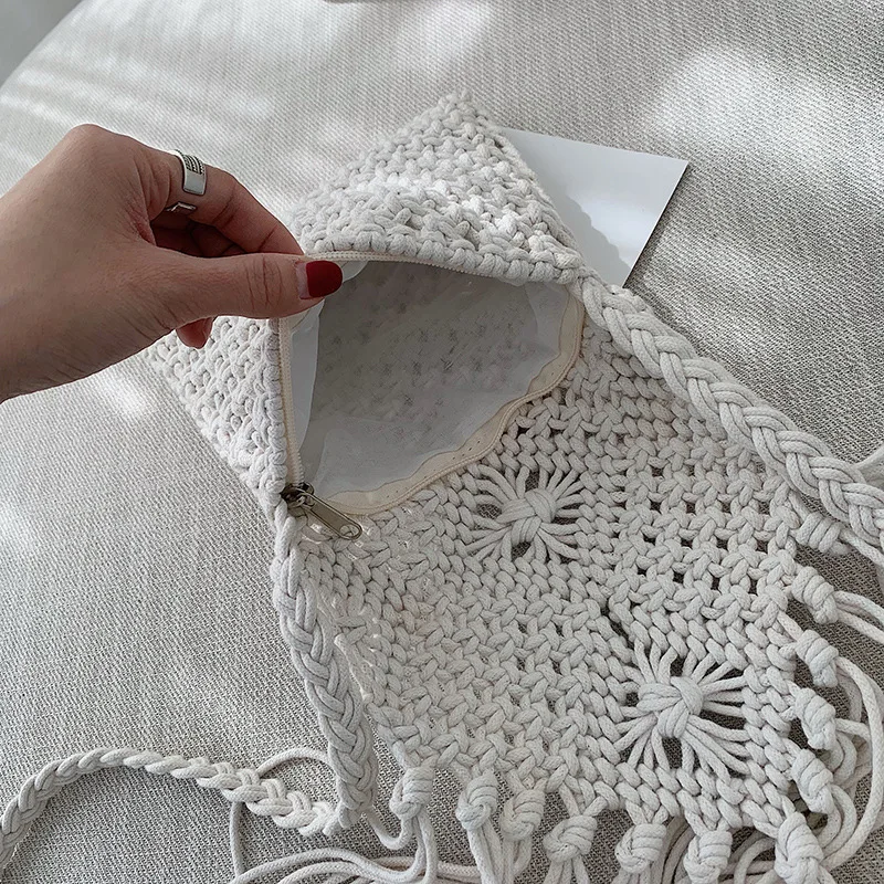 New Straw Bag Bohemian Tassel Beach Bag - Uniqwear