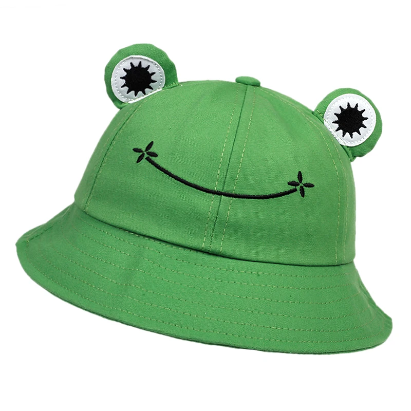 Cute Frog Bucket Hats Women - Uniqwear
