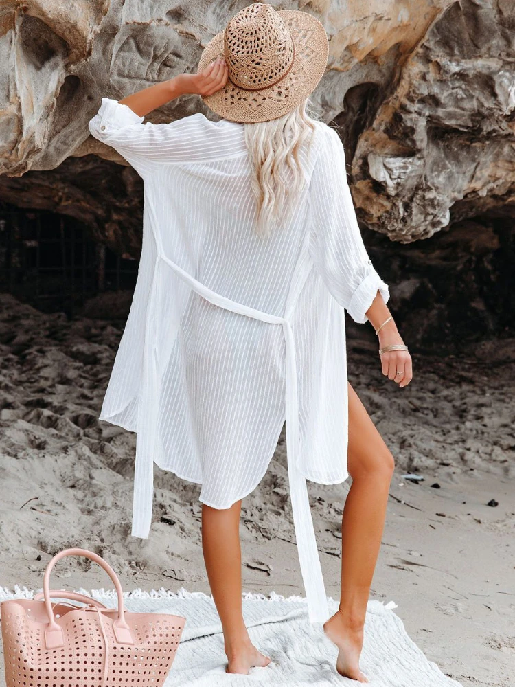 Beach Shirts Bikini Cover Ups for Women - Uniqwear