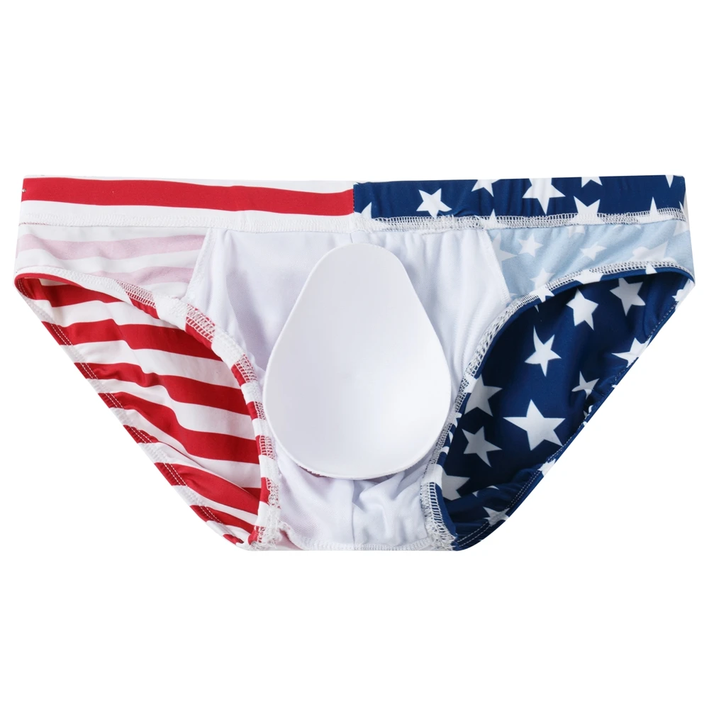 Men's Swimming Tight Push-up Pad Swim Trunks - Uniqwear